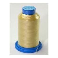 Mettler Seraflock Stretch Elasticated Sewing Thread 1000m 1000m 114 Lemon Yellow