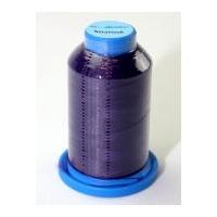 Mettler Seraflock Stretch Elasticated Sewing Thread 1000m 1000m 46 Dark Purple