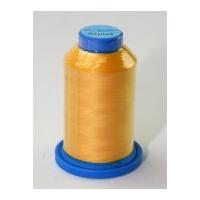 Mettler Seraflock Stretch Elasticated Sewing Thread 1000m 1000m 607 Golden Yellow