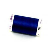 Mettler No 50 Silk Finish Cotton Quilting Thread 547m 547m 734 Royal Navy