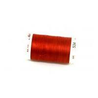 Mettler No 40 100% Cotton Quilting Thread 457m 457m 1074 Spice