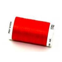 Mettler Polysheen Polyester Machine Embroidery Thread 800m 800m 1703 Poppy