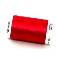 Mettler Polysheen Polyester Machine Embroidery Thread 800m 800m 2300 Bright Ruby