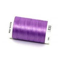 Mettler Polysheen Polyester Machine Embroidery Thread 800m 800m 2830 Wild Iris