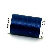 Mettler Polysheen Polyester Machine Embroidery Thread 800m 800m 3732 Slate Blue