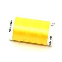 Mettler Polysheen Polyester Machine Embroidery Thread 800m 800m 630 Butter Cup