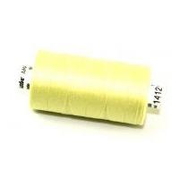 Mettler Seralon Polyester General Sewing Thread 1000m 1000m 1412 Lemon Frost