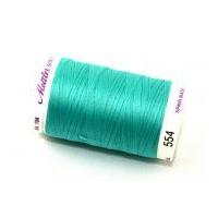 Mettler No 50 Silk Finish Cotton Quilting Thread 547m 547m 554 Deep Aqua