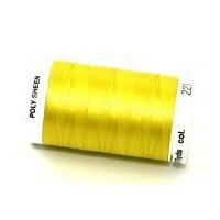 Mettler Polysheen Polyester Machine Embroidery Thread 800m 800m 221 Light Brass