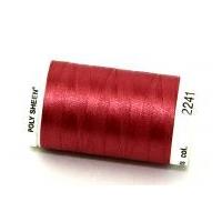 Mettler Polysheen Polyester Machine Embroidery Thread 800m 800m 2241 Mauve