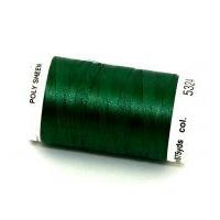 Mettler Polysheen Polyester Machine Embroidery Thread 800m 800m 5324 Bright Green