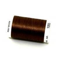 Mettler Polysheen Polyester Machine Embroidery Thread 800m 800m 1055 Bark