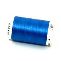 Mettler Polysheen Polyester Machine Embroidery Thread 800m 800m 3901 Tropical Blue