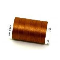 Mettler Polysheen Polyester Machine Embroidery Thread 800m 800m 941 Golden Grain