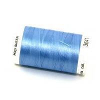 Mettler Polysheen Polyester Machine Embroidery Thread 800m 800m 3641 Wedgewood