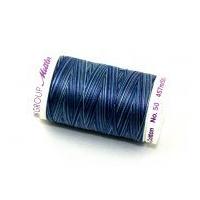 Mettler No 50 Silk Finish Multi Cotton Quilting Thread 457m 457m 9812 Evening Blue