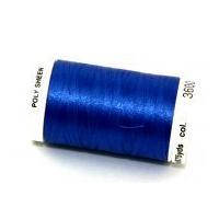 Mettler Polysheen Polyester Machine Embroidery Thread 800m 800m 3600 Nordic Blue