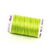 Mettler No 50 Silk Finish Multi Cotton Quilting Thread 457m 457m 9830 Citrus Twist