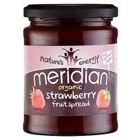 meridian organic strawberry spread 284g
