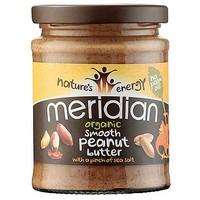 meridian organic smooth peanut butter salted 280g