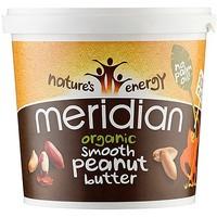Meridian Organic Smooth Peanut Butter 100% (1kg)