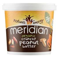 Meridian Organic Crunchy Peanut Butter No Salt (1 kg)
