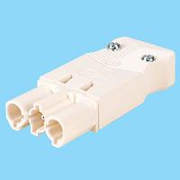 Metway 166GSTFW03 Male Connector Cable Mount 3 Pole White