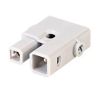 metway ac 162 sts2 led plug and socket led connector 2 pole grey