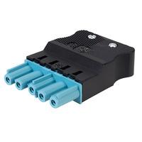 Metway 166GBUF05PB Female Connector Socket Cable Mount 5 Pole Past...