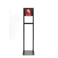 METAL STATION SIGN - CUPS - -