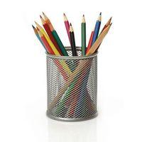 MESH MULTI PEN POT SILVER