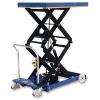 MEDIUM DUTY DOUBLE SCISSOR TABLE, 450KG, MANUAL