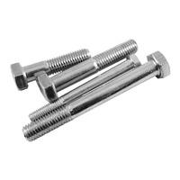 Metric Thread Hexagon Bolt ZP Pack of 10