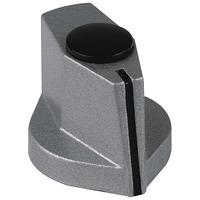 mentor 49960 aluminium pointer knob with collet fixing 25mm