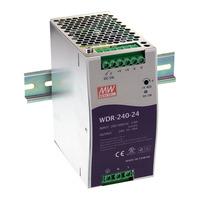 Mean Well WDR-240-24 24V / 240W Slim/Wide input range PSU Active PFC