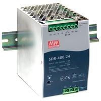 Mean Well SDR-480-24 24V / 480W Slim/High Efficiency PSU Active PFC