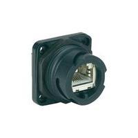 Metz Connect 1401213312KE 8/8 RJ45 Socket, build-in Black