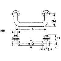 Mentor 3286.1203 Stainless Steel Collapsible Handle