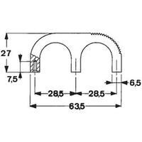 Mentor 3210.2003 Black Plastic Finger Carrying Handle