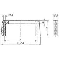 Mentor 3268.1112 Aluminium Equipment Handle