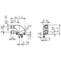 Mentor 1280.1020 2-way Fibre Optic Cable (FEL) For SMD