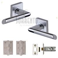 Mercury Square Rose Internal Door Pack Apollo Finish