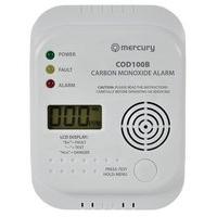 mercury carbon monoxide digital alarm