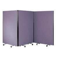 Metroplan Busyscreen® Classic Triple Safety Partition 1225x1200mm