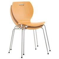 Metroplan Annie Break Out Chair 820x500x460mm Beech