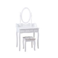 Melbourne 1 Drawer Dressing Table White