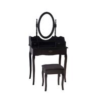 Melbourne 3 Drawer Dressing Table Black
