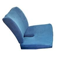 Memory Foam Back & Seat Cushions, Blue, Memory Foam