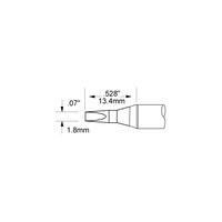 metcal sfv ch18ar sfv ch18a soldering tip chisel 18mm