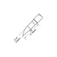 metcal sfp drh35 drag soldering cartridge hoof 35mm